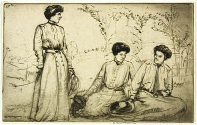Trois filles - Donald Shaw MacLaughlan