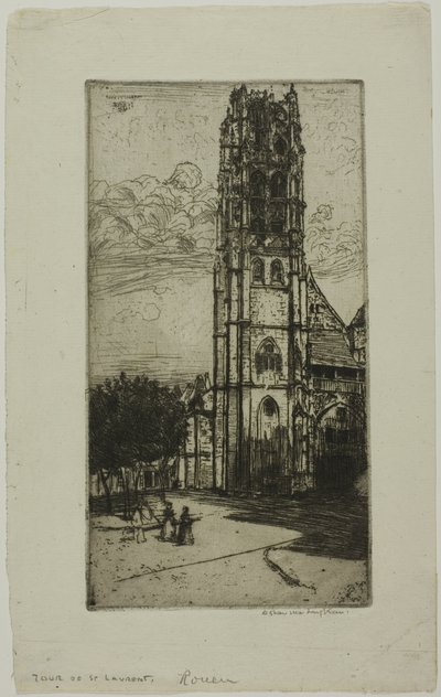 Tour Saint-Laurent, Rouen - Donald Shaw MacLaughlan