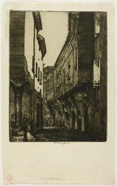 Via San Vitale, Bologne - Donald Shaw MacLaughlan