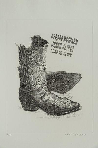 Jessie James mort ou vif - ou les bottes de cow-boy - Donatella Merlo