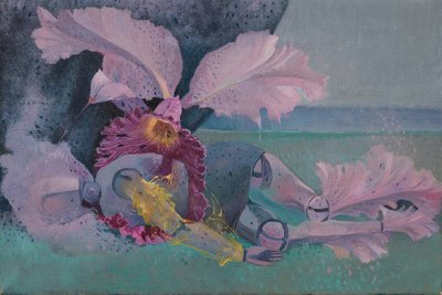 Métamorphose, Mannequin et orchidée, c.1968 - Donatella Merlo
