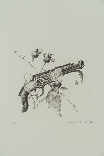 Pistolet à chargeur Smith et Wesson - Donatella Merlo