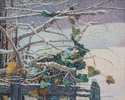 La neige tombe, c.1987 - Donatella Merlo
