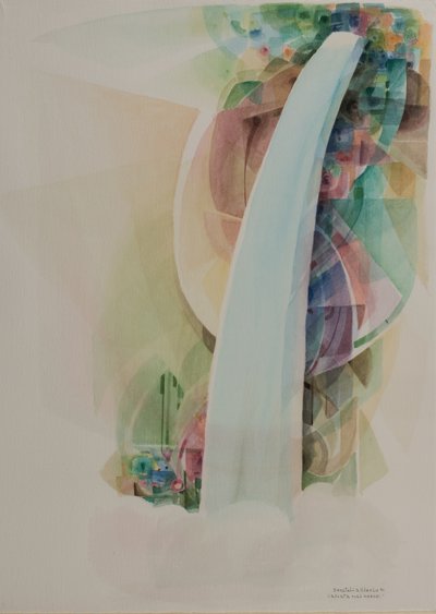 Cascade dans les bois - Donatella Merlo