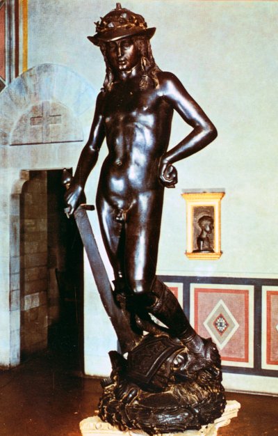 Statue en bronze de David - Donatello