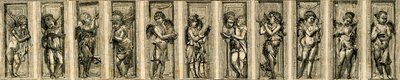 Chérubins, reliefs en bronze de Donatello (1386-1466), basilique Saint-Antoine de Padoue, Padoue, Vénétie, Italie - Donatello