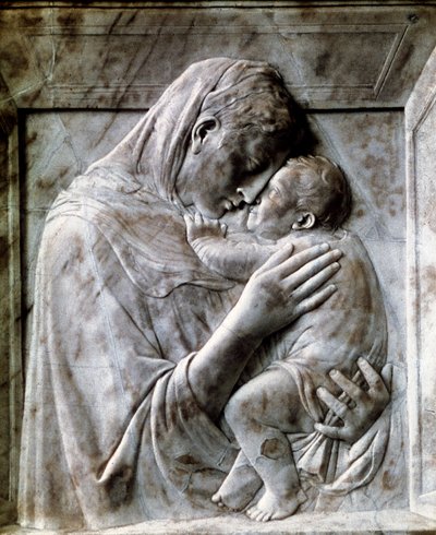 Piazzi Madonna Vierge et Enfant, 1420-1430s - Donatello