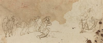 Études de figures pour une Adoration des Mages - Donato Creti