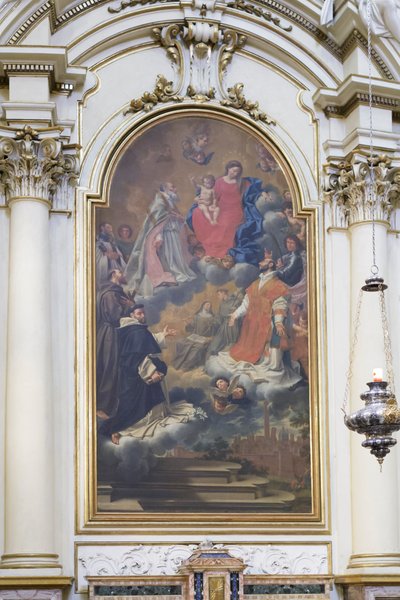 Vierge avec les saints patrons de la ville - Donato Creti