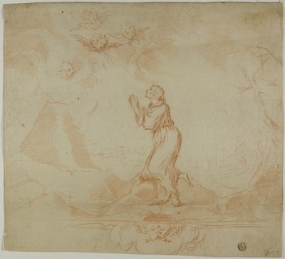 Femme en extase et Putti - Donato Creti