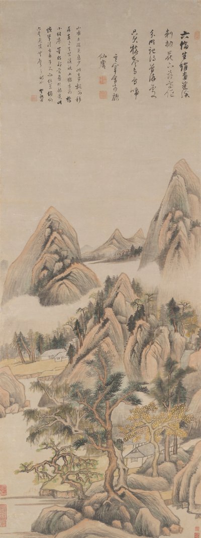 Réminiscence de la rivière Jian - Dong Qichang