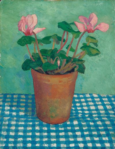 Cyclamen en pot - Dora Carrington