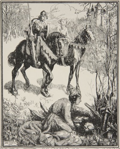 Une dame pleurant amèrement, illustration de 