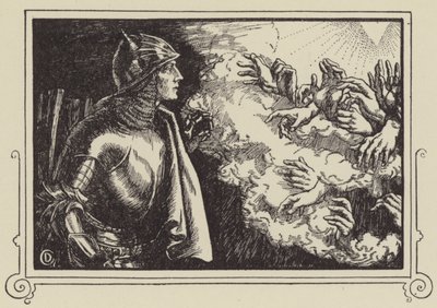 Comment Sir Launcelot vit le Saint Graal - Dora Curtis