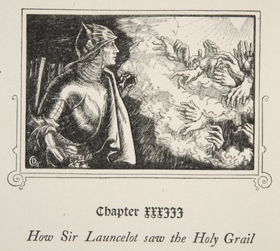Comment Sir Launcelot a vu le Saint Graal, illustration de 