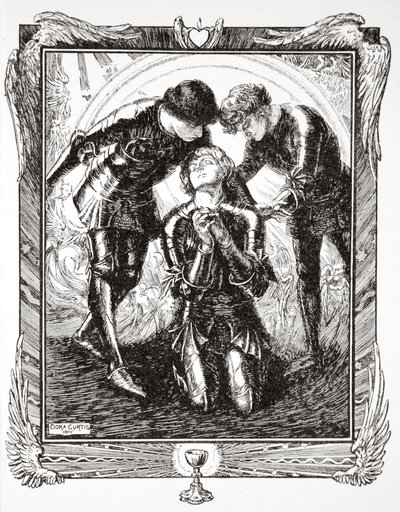 Puis ils sont allés voir Sir Galahad - Dora Curtis
