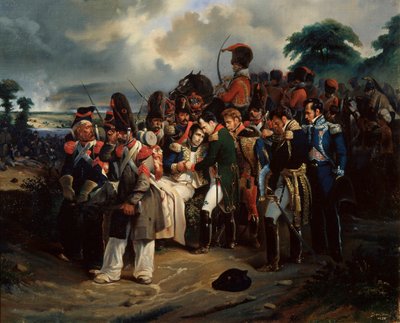 Napoléon faisant ses adieux au maréchal Jean Lannes, 1858 - Dorian