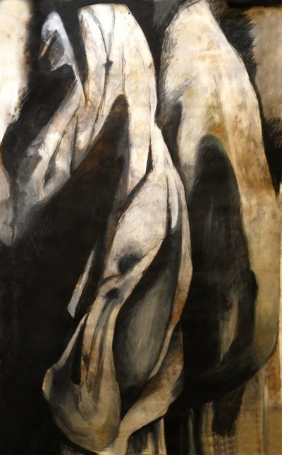 Formes drapées abstraites - Doris Schmitz