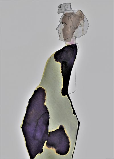 Profil de mode abstrait - Doris Schmitz