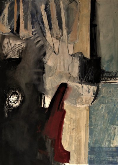 Rouge abstrait spectaculaire - Doris Schmitz