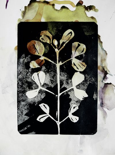 Forme botanique aux accents terreux - Doris Schmitz