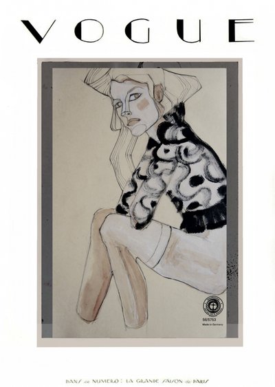 Illustration de mode élégante - Doris Schmitz