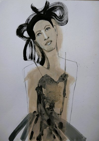 Portrait de mode élégant - Doris Schmitz