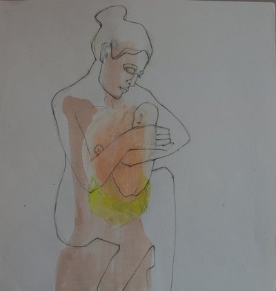 Étreinte entre une mère et son enfant - Doris Schmitz