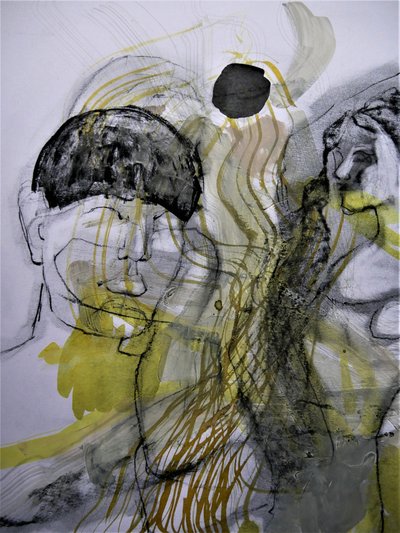 Figures abstraites et pensives - Doris Schmitz