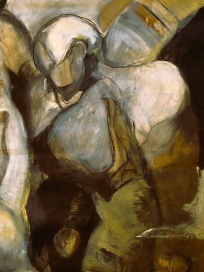 Figures abstraites en prière - Doris Schmitz