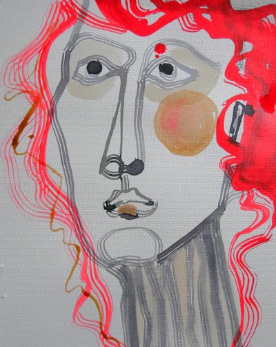 La femme aux cheveux roux - Doris Schmitz