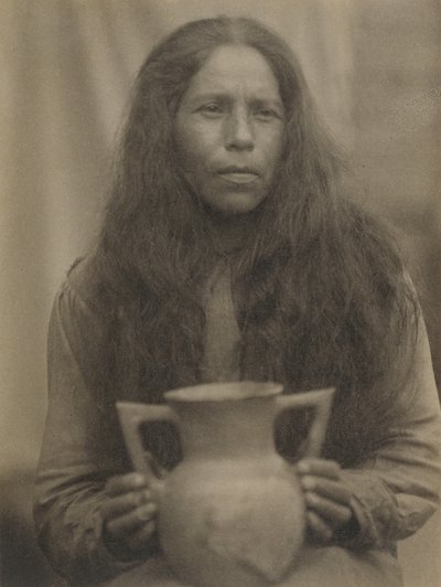 Femme cherokee, vers 1929 (photo n/b) - Doris Ulmann