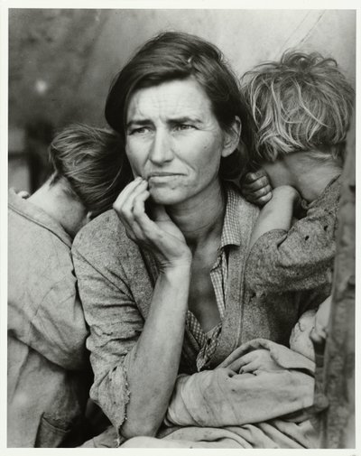 Portrait de Florence Owens Thompson - Dorothea Lange