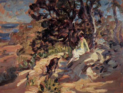 Repos (huile sur toile) - Dorothea Sharp