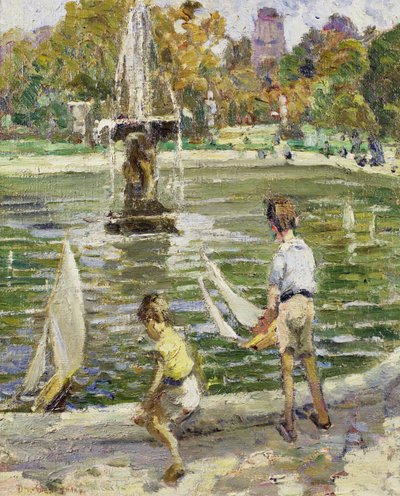 Bateaux à voile à Hyde Park - Dorothea Sharp