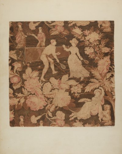 Textile imprimé, 1940 - Dorothy Dwin