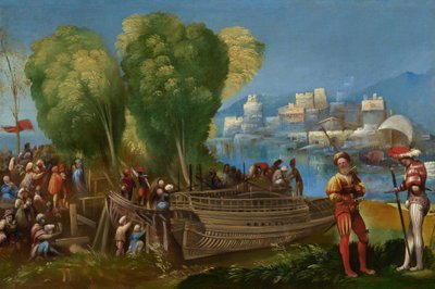 Énée et Achate sur la côte libyenne - Dosso Dossi