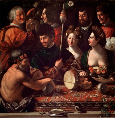 Bambocciata (peinture burlesque). Sorcellerie ou allégorie d