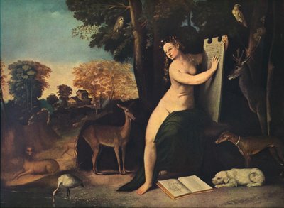 Circé et ses amants dans un paysage, c1525 - Dosso Dossi