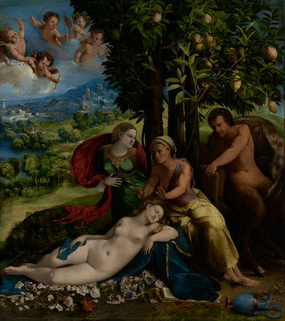 Scène mythologique - Dosso Dossi