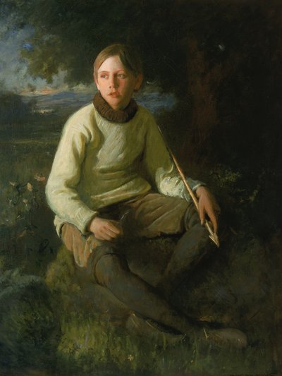 Le Garçon à la flèche - Douglas Volk