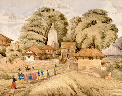 Narain - Hitthee, près de Kathmandoo, Népal - Dr. Henry Ambrose Oldfield