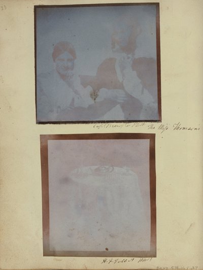 Isabella et Margaret Thomson - Dr. John Adamson