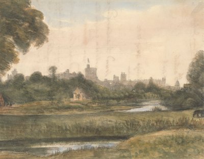 Vue de Windsor depuis la rivière - Dr. William Crotch