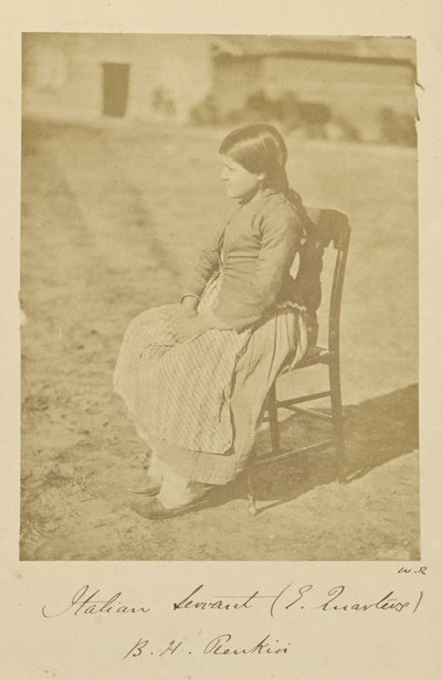Servante italienne (quartiers anglais), B.H. Renkioi - Dr. William Robertson