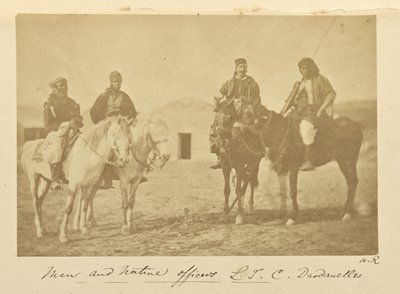 Hommes et officiers autochtones L.T.C. Dardanelles - Dr. William Robertson