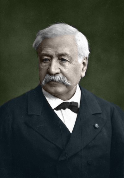 Portrait de Ferdinand de Lesseps (1805 - 1894). Photographie de Dragon - Dragon