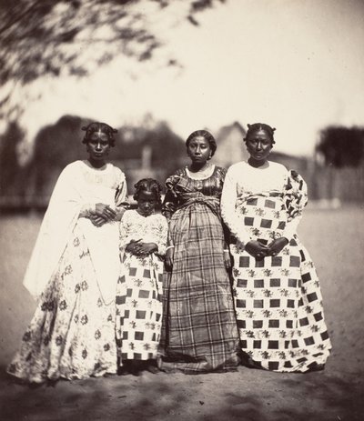Femmes Betsimisaraka, Madagascar - Désiré Charnay
