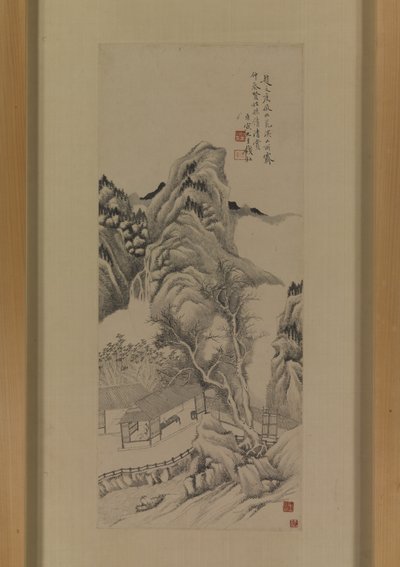 Après La Copie De Zhao Zuo De Ruisseaux Et Montagnes De Dong Yuan Après La Pluie - Du Qian