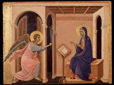 Annonce de la mort de Marie - Duccio di Buoninsegna